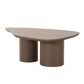 Modrest Connie - Modern White Oak Nesting Coffee Table Set