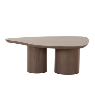 Modrest Connie - Modern White Oak Nesting Coffee Table Set