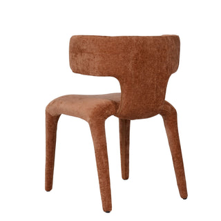 Modrest Saehee - Modern Rust Velvet Dining Chair