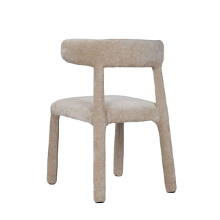 Modrest Homan - Modern Beige Velvet Dining Chair