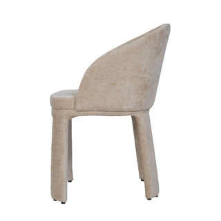 Modrest Sarkis - Modern Beige Velvet Dining Chair