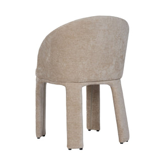 Modrest Sarkis - Modern Beige Velvet Dining Chair