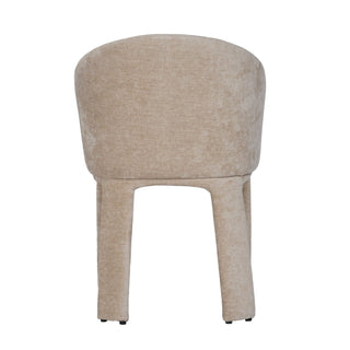 Modrest Sarkis - Modern Beige Velvet Dining Chair
