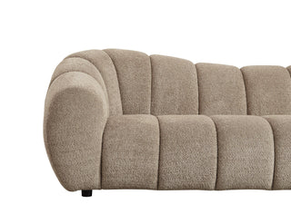Divani Casa Suki - Modern Tan Fabric Sofa