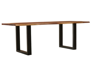 Modrest Taylor - Modern 79" Live Edge Acacia Dining Table