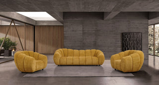 Divani Casa Suki - Modern Camel Fabric Sofa