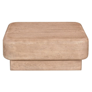 Bruno - Modern Mango Wood Square Coffee Table