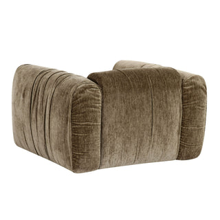 Siegal - Modern Tan Fabric Lounge Chair
