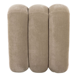 Archie - Modern Taupe Fabric Accent Chair