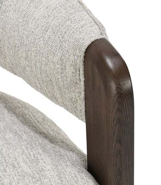 James Swivel Accent Chair Glacier Gray