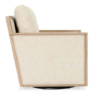 Norman Swivel Accent Chair Natural