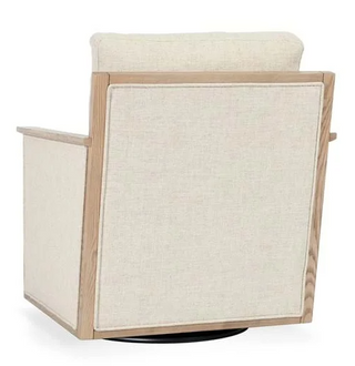 Norman Swivel Accent Chair Natural