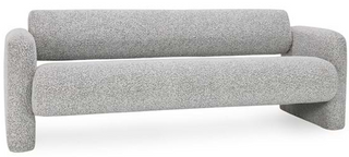 Marcel Boucle 90" Sofa Mercury Gray