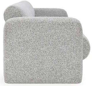 Marcel Boucle 90" Sofa Mercury Gray