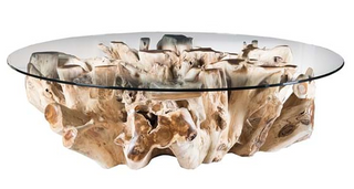 Willow Coffee Table 60" Natural
