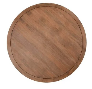Selena Mango Wood 60" Round Dining Table Pottery Brown