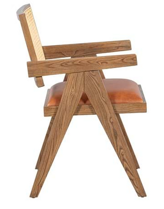 Douglas Leather Seat Dining Chair