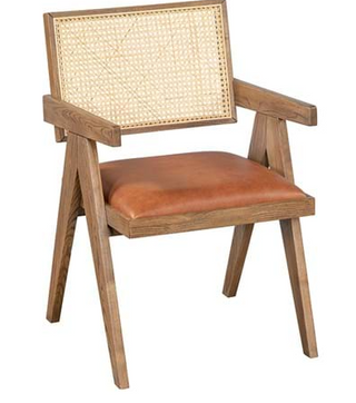 Douglas Leather Seat Dining Chair