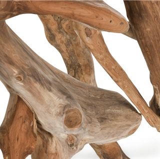 Cypress Teak Root Console Table