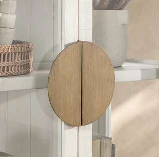 Milroy Reclaimed Pine Tall Cabinet Antique White
