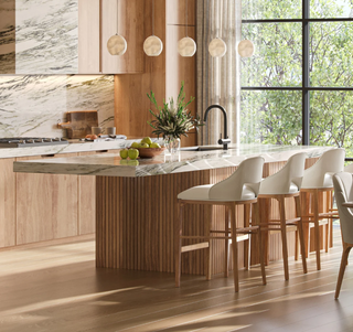 Inga Bar Stool, Endurance Sand