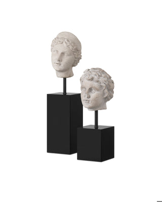 Venus Head on Stand Set of 2