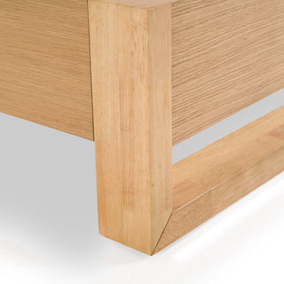 Nova Domus Berlin - Modern Natural Oak Bed