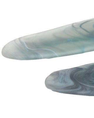 Midnight Blue Tray Set of 2