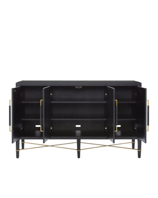 Verona Black Sideboard