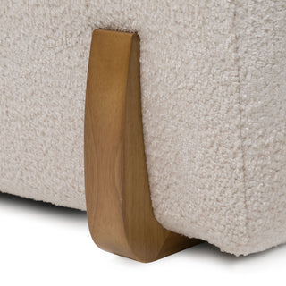 Divani Casa Conrad - Modern Beige Fabric Sectional With 3 Recliners