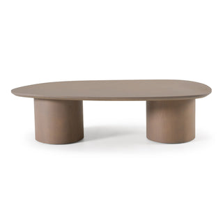 Modrest Connie - Modern White Oak Nesting Coffee Table Set
