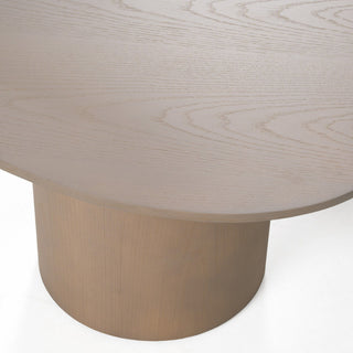 Modrest Connie - Modern White Oak Nesting Coffee Table Set