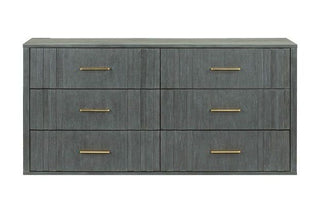 Modrest Manchester- Contemporary Dark Grey 4-Piece Bedroom Set