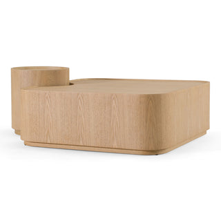 Modrest Quillen - Modern Natural Ash Nesting Coffee Table Set