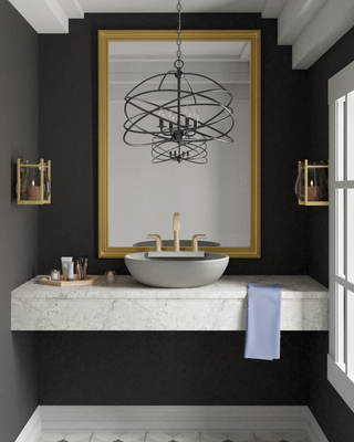 Anson 4-Light Contemporary Statement Chandelier