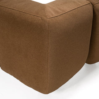 Modrest Harris - Modern Brown Fabric Bed