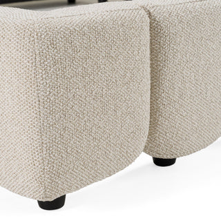 Modrest Harris - Modern Off-White Fabric Bed