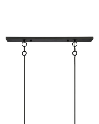 Stratus Large 2-Light Linear Bronze Chandelier