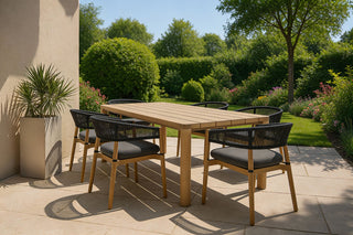 Evora - Outdoor Eucalyptus Rectangular Dining Table