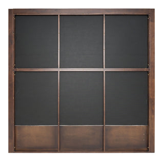 Modrest Manhattan - Contemporary Canopy Brown Oak Bed