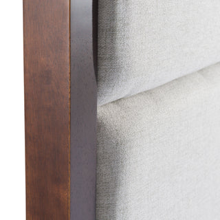 Modrest Manhattan - Contemporary Canopy Brown Oak Bed
