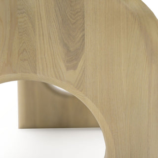 Nova Domus Osaka - Modern Faux Marble + Natural Ash Dining Table