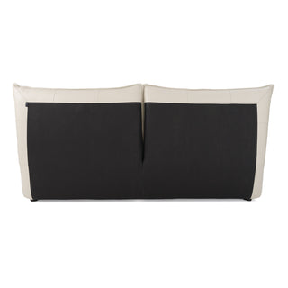 Modrest Patrick - Modern Light Grey Leather Bed