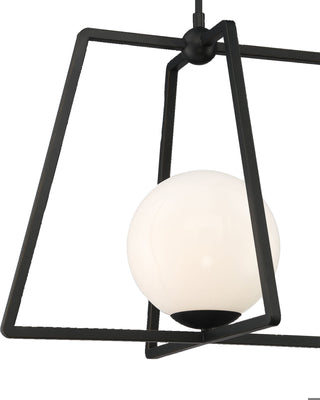 Stratus Large 2-Light Linear Bronze Chandelier