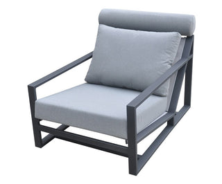 Renava Boardwalk Outdoor Grey Lounge Chair Set