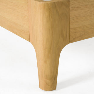 Modrest Seattle - Modern Natural Oak Bed