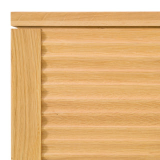 Modrest Seattle - Modern Natural Oak Bed