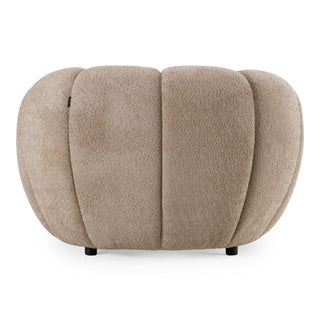 Divani Casa Suki - Modern Tan Fabric Chair