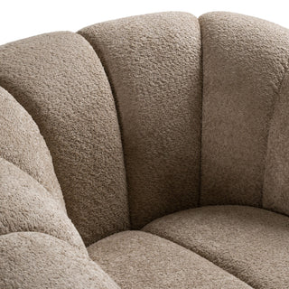 Divani Casa Suki - Modern Tan Fabric Chair