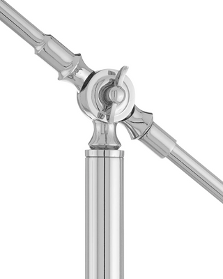 Maxstoke Nickel Floor Lamp
